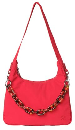 Thread Penny Bag - Kompakte Geldbörsen für Damen - Kleine Geldbörse mit Taschen, kleine Handtasche, Reisegeldbörse, Rot/Ausflug, einfarbig (Getaway Solids), Small, Casual