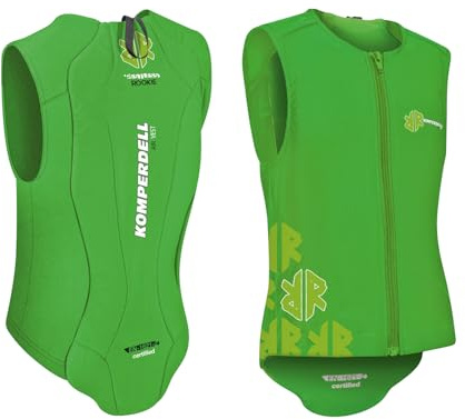 Komperdell Air Vest Junior – Rückenprotektor für Kinder, Protektorweste für Ski, Snowboard & Reitsport, EN 1621-2