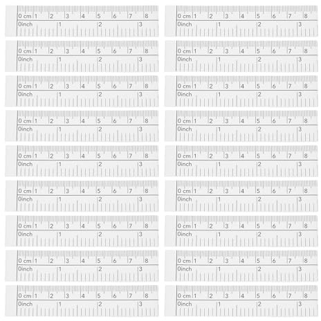 Ruban de Mesure Double Face en Papier 1, 5m 50 Pièces Blanc | Échelle Précise Recto Verso, Format Portable, Corps, Usage Intérieur, Décoration et Chantier