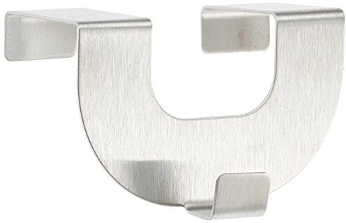Home Fashion 070/766-0790 U-Metallhaken Tief, Metall, 4.0 x 7.5 cm - 2-pack