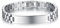 JewelryWe Schmuck Herren Armband mit Gravur Edelstahl Link Poliert Gliederarmband Silber Geschenk für Herren