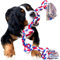 Youngever Hundespielzeug aus Seil für Starke große Hunde, Seil für Aggressive Kauen, große Hunderassen, Indestructible Rope for Large Breed Dog Tug War Teeth Cleaning (105cm 5Knoten)
