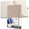 SIGEL C2330 Terminplaner Wochenkalender 2023 - ca. A5 - taupe - Softcover - 192 Seiten - Gummiband, Stiftschlaufe, Archivtasche - PEFC-zertifiziert - Conceptum