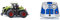 Siku 6791, Claas Xerion 5000 TRAC VC Traktor, Grün, 1:32, Ferngesteuert & Bluetooth Fernsteuermodul, Control Fahrzeuge mit Bluetooth-Steuerung, Kunststoff, Blau/Silber