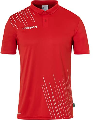 uhlsport Herren Score 26 Poly Poloshirt Und Jungs Sport-Polo, Rot/Weiß, 5XL EU