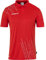 uhlsport Herren Score 26 Poly Poloshirt Und Jungs Sport-Polo, Rot/Weiß, 5XL EU