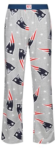 Recovered New England Patriots NFL Stars and Logo AOP Grau Loungepants - S