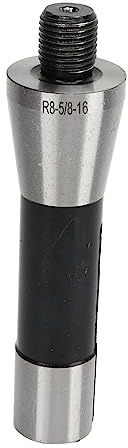 Bohrfutter-Verlängerungsstange R8-5/8-16, Gewinde-Drehmaschinen-Fräsmaschinen-Jig-Adapter mit 5/8-Zoll-Gewinde für Bohr- und Fräsmaschinen