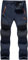 TACVASEN Herren Wind- und Wasserdicht Wanderhose Gefütterete Softshell Hose Snowboardhose Angelhose Funktionshose (Marineblau, 40)