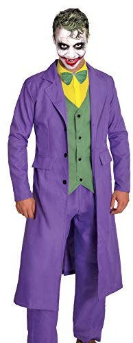 Ciao 11684 Costume Joker, Uomo, Viola, Taglia XL (52-54)