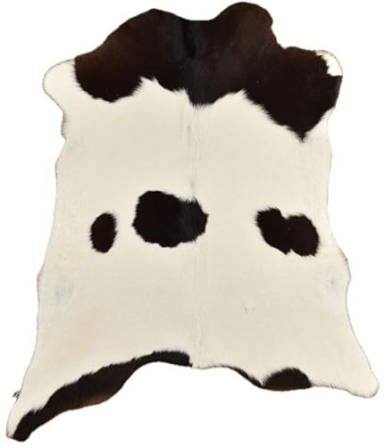 generisch KALBFELL MINI KUHFELL DUNKELBRAUN CREME WEISS NATUR CA. 85 x 75 cm DEKO FELL VON KUHFELLE ONLINE