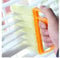 KOKSI Wet Dry Venetian Window Blind Cleaner Brush with Ergonomic Handle for Dust Cleaning Shades Dirty Blinds Home Care & Cleaning Tool Damp Duster Sponge