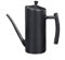 AMYSTY Oliera Acciaio Inox, Dosatore per Olio d'oliva,Bottiglia Dispenser Porta Olio e Aceto con Beccuccio,per Cucina BBQ Pasta Insalata Padella Griglia(Size:500ml,Color:Nero)