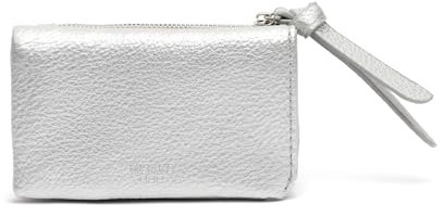 MISAKO Adelina Petit Portefeuille Female - Adelina Argenté 8 X 11 X 3 cm