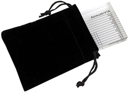 Acryl-Ausrichtungswerkzeug, Plattenspieler, Tonarm-Lineal, Messgerät, vertikaler Spurwinkelblock für Plattenspieler und Nadel, Acryl, VTA-Azimut-Lineal