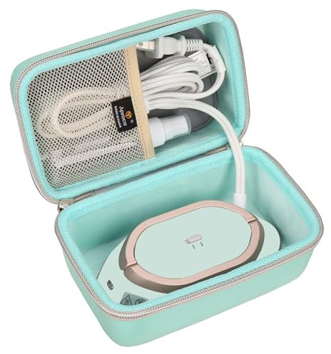 Aproca Green Portable Hard Storage Case, for Newbealer Travel Iron Mini Dry Iron and Accessories