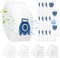 14 Pack GN Vacuum Dust Bags Replacements Compatiable with Miele Hoover Bags Classic C1, Complete C2 C3, S227 S240, S270, S400, S400i, S600, S2, S5, S8 Series Vacuum Cleaner