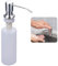 Sink Soap Dispenser Kitchen, Built-in Soap Dispenser Stainless Steel Sink Dispenser Pump 360° Rotation Nozzle Dispenser Pump Liquid Soap Detergent Dispenser Bottle for Kitchen Sink(300ml)