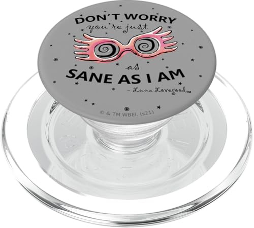Harry Potter Luna Lovegood Spectrespecs Black PopSockets PopGrip for MagSafe