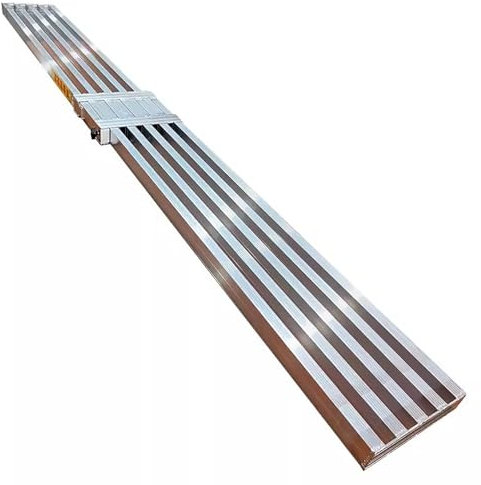 Work Platform Aluminum Telescoping Work Plank, Scaffolding Platform with Skid-proof Platform Scaffold Ladder Accessory, Scaffold Plank for Indoor Outdoor)