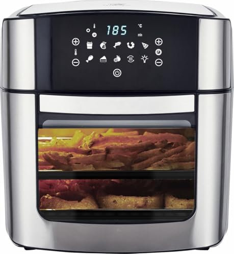 Royal Swiss Airfry Friteuse è Air XXL 16 Litres - 1800W - 10 Programmes - Ecran Tactile - Max 200° (16L)