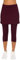 PINSPARK Tennishose Damen Hohe Taille Rock mit Leggings Spring 2-In 1 Sportrock Outdoor Bauchkontrolle Wandern Hosenrock Golf Workout Yoga Sport Rock Rot XL