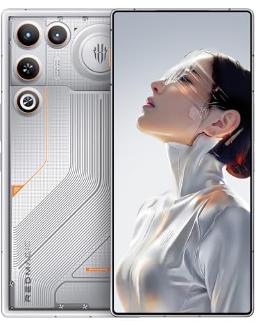 REDMAGIC 11 Air 144Hz Gaming Handy, 5G Android Smartphone, 16GB RAM+512GB ROM, Snapdragon 8 Elite, 6.85 OLED Full Bildschirm, FHD+ Gaming Telefon, 50MP Kamera, 80W Ladegerät, Dual-SIM Orange