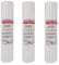 CARTUCCIA FILTRO ACQUA POLIPROPILENE A SEDIMENTI 10 POLLICI MICRON 1 PER OSMOSI INVERSA DEPURATORE ACQUA SET 3 PEZZI