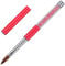 1Pc Acrylic Nail Art Brush Pink Rhinestone Handle Konlinsky Sable Hair Nail Pen Tool #10 (10#, Pink)
