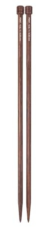 Pony Perfect Wood Single Pointed Needles 35cm 8.00mm 1pc