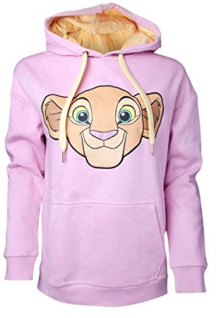 Difuzed Der König der Löwen - Nala Damen Hoodie, Rose, 42