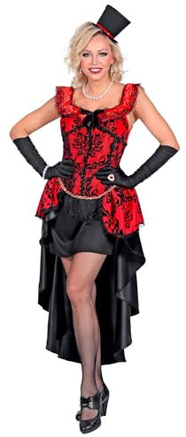 W WIDMANN MILANO Party Fashion - Kostüm Burlesque, Kleid, Cabaret, Tänzerin, Faschingskostüme