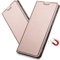 MRSTER iPhone 12 Mini Case, iPhone 12 Mini Premium PU Leather Cover with Hidden Magnetic Adsorption Shockproof Flip Wallet Case for Apple iPhone 12 Mini (5.4). DT Pink