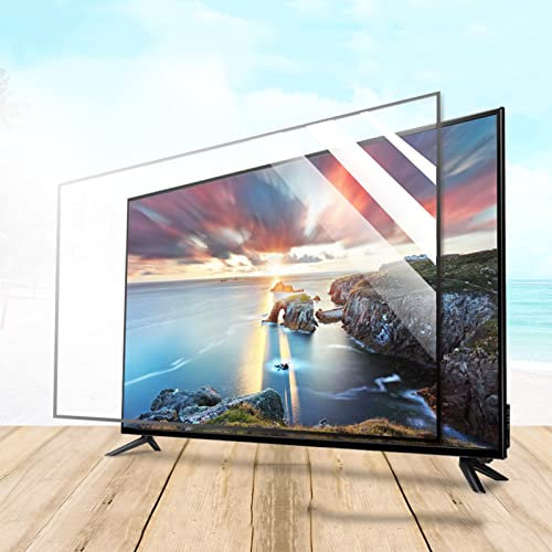 XQHD 32-46 Pollici TV Screen Protectors Filtro, Anti Luce Blu Antiriflesso Allevia Pellicola Protettiva Monitor Senza Impronte Digitali per LCD, LED, OLED E QLED 4K HDTV,Matte-40in(886X498) mm