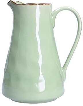 Rose & Tulipani - Concerto Te' Verde Brocca Media - Bicchieri e Tazze - Stoneware - 1,7 CC, 16,5xh23 cm