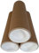 Versand Schutz Aufbewahrungs Hülse Rohr Rolle 10-50cm bis DIN A2 mit Deckel Durchmesser innen 38mm (15cm, B: 3 x 15cm)