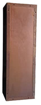 prima terra Kaminholzregal-Rückwand Edelrost 118x38 cm