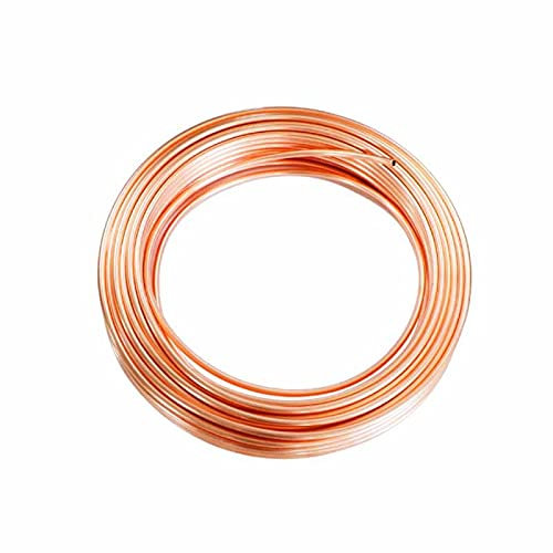 AHSKY TS-Xian, 1-3 Metros de Tubo de Cobre/Bobina de Cobre Aire Acondicionado Tubo de Cobre con 99.9% T2 Tubo de Cobre Suave OD2 / 3/4/6/8/10/12 / 14mm