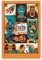 ACIDI Kunstdruck Poster 50 * 70cm Film Fünftes Element Poster und Wandkunst Moderne Familienschlafzimmer Dekor Kein Rahmen