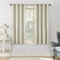 CUCRAF 100% Blackout Curtains Dark Green Thermal Eyelet Curtains 54 Inch Drop 2 Panels Soft Texture Energy Saving Sun Blocking for Bedroom Living Room 46 X 54 Inch