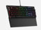 NEWMEN GM101 Mechanical Gaming Keyboard(Brown Switches),Wired RGB Backlit Hot Swappable Keyboard,Foldable Wrist Rest,Anti-Ghosting Ergonomic Mechanical Keyboards for PC/Mac/Win,QWERTY Layout,Black