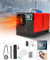 Fesuda Chauffage auxiliaire diesel 8 kW 12 V - Chauffe-air portable - Chauffage diesel silencieux - Silencieux - Tout-en-un - Avec télécommande - Écran LCD rouge - Style boîte à outils 01
