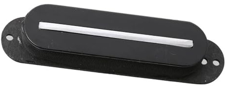 Schwarzer E-Gitarren-Tonabnehmer Single Coil Rail Humbucker Pickup Mit Schrauben Federn Für ST-Gitarre