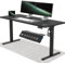 Airfish Höhenverstellbarer Schreibtisch 140x60cm mit USB-Buchse,Schreibtisch Höhenverstellbar Elektrisch mit Memory Funktion, 73-118cm,Grau