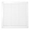 EDM Griglia di Ventilazione 87708 Bianco 30 x 30 x 0,7 cm Zanzariera