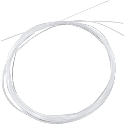 NIHENHAO Lot de 4 cordes en fibre de carbone fluorocarbone pour ukulélé 53,3/58,4/66 cm