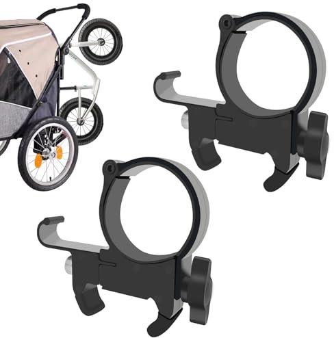 Kinder Laufrad und Fahrrad Edelstahl-Halterung, Fahrradträger Kompatibel mit Thule Chariot ab 2017-2023 Cross, Sport, Cab, Lite, Geeignet für bis zu 14 Zoll, Maximale Belastbarkeit 15 kg, für Anhänger