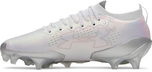 Under Armour Men's Blur Pro Football Cleats, 101 White, 10.5