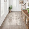 HUGEAR Tappeto Corridoio Lungo Marrone Grigio Tappeti 60x180cm Lavabile in Lavatrice Antiscivolo Moderno Astratto Naturale Carpet Cucina Cameretta Scendiletto Camera da Letto Ufficio Pelo Corto