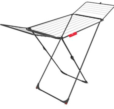 Vileda Tendedero Universal Ultimate con Patas en X | Fácil de Usar | Rápido de Instalar | 18 Metros de Espacio de Secado | Soporte para Calcetines | Fácil de Transportar Gracias a Las Ruedas